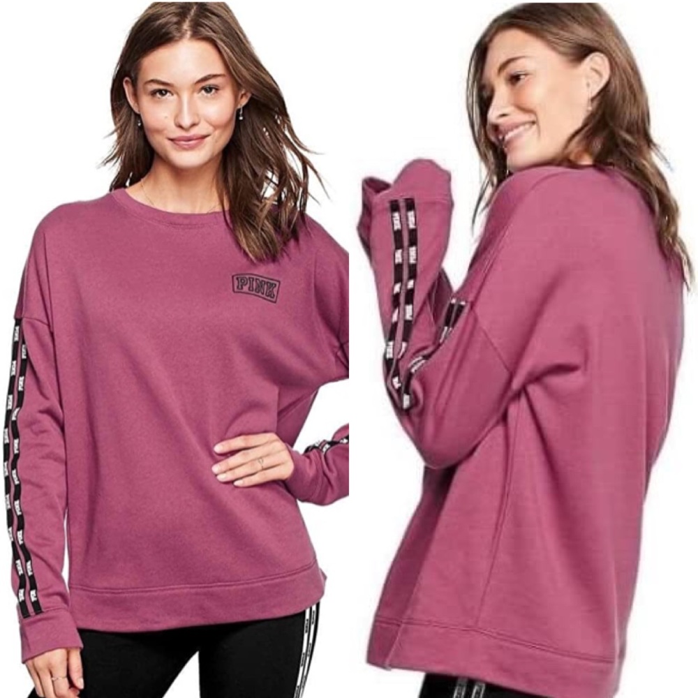 Vs Pink campus sweatshirt